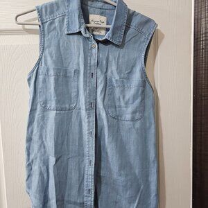 American Eagle Women's Button Size Sm